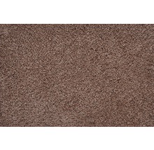 Nahaufnahme eines braunen Teppichs