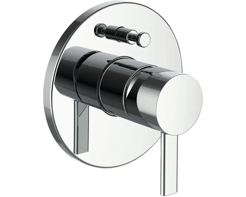 LAUFEN Badewannenarmatur Unterputz MEDA chrom ohne Unterputzgrundkörper HF506679100000