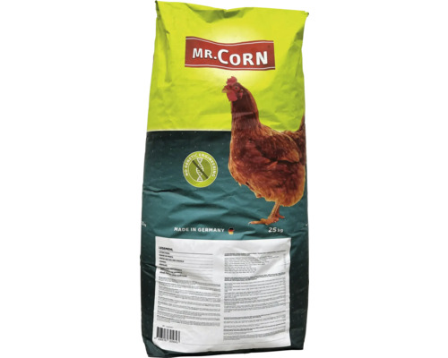 Mr. Corn Legehennenfutter, 25 Kilogramm Sack