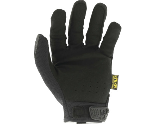 Schwarzer Arbeitshandschuh aus Stoff