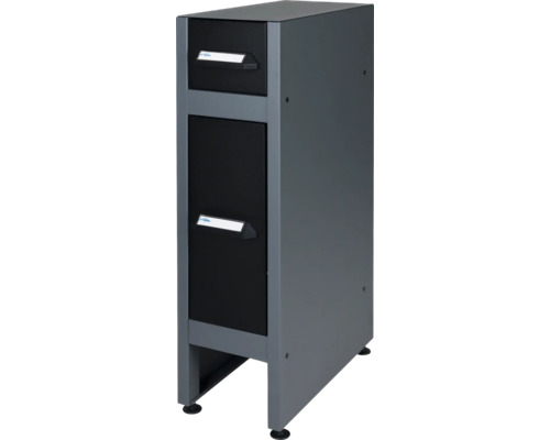 Einbauschrank Küpper made in Germany 23 x 79,5 x 47,5 cm 2 Schubladen anthrazit