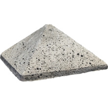 Lavastein in Pyramidenform für den Garten
