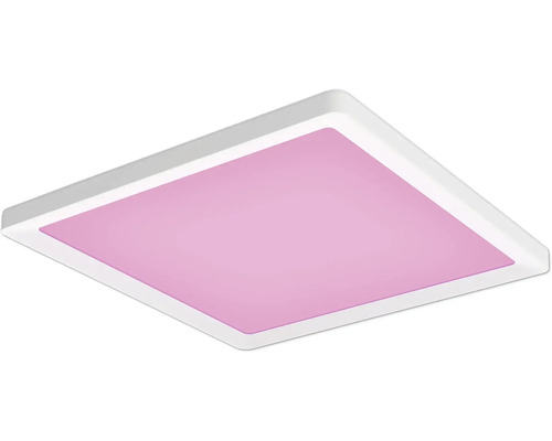 Quadratische Deckenleuchte mit Lichtfläche