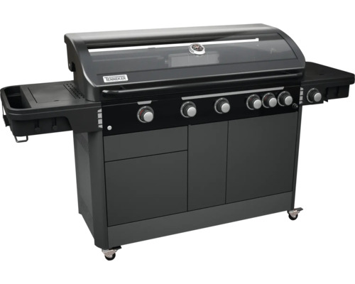 Tenneker Grill mit Unterschrank, Seitenablage und Temperaturanzeige