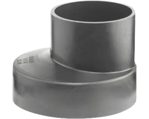 Akatherm PE-HD Reduktion kurz exzentrisch DN 110/63 mm Rohrreduzierstück aus Kunststoff