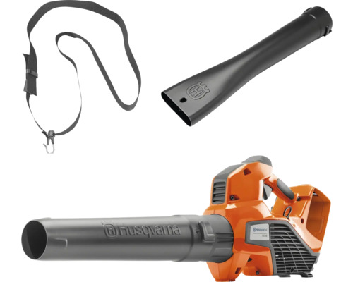 Husqvarna Akku-Laubbläser mit Düse und Tragegurt