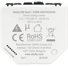 Shelly EM Gen3 intelligenter Energiezähler