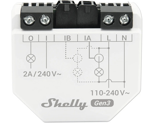 Schaltplan eines Shelly Gen3 Geräts