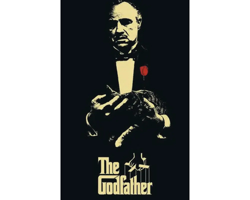 The Godfather Filmplakat mit Marlon Brando