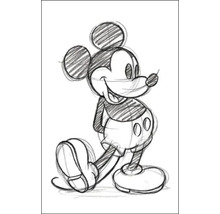 Skizze von Micky Maus