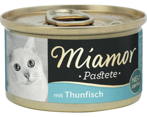 Katzenfutter nass Miamor Pastete Thunfisch 85 g