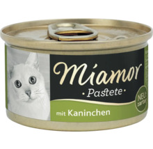 Miamor Katzenpaste mit Kaninchen in einer Dose