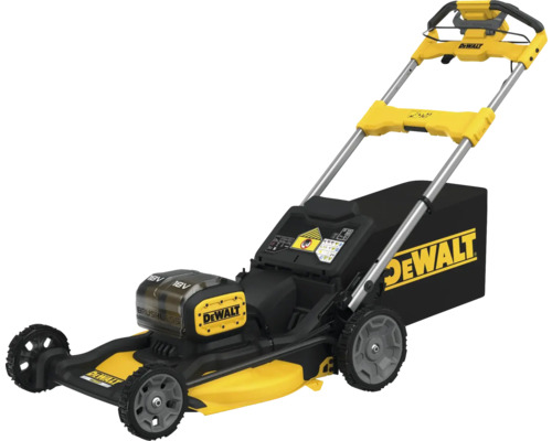 Akku-Rasenmäher DeWalt
DCMWSP156N-XJ 53 cm mit hinterem Radantrieb, ohne Akku und Ladegerät DeWalt Akku-Rasenmäher mit Fangkorb