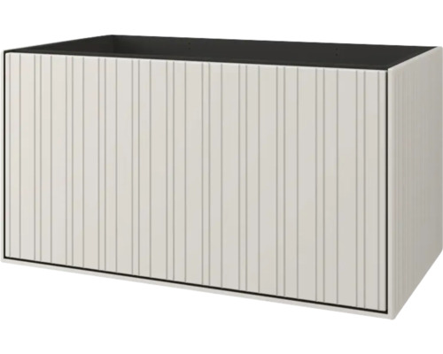 Waschtischunterschrank mit vertikalen Rillen