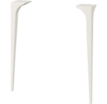 Zwei Regalwinkel zur Wandmontage