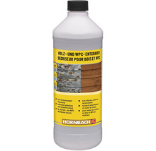 Holz und WPC Entgrauer in einer Kunststoffflasche