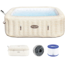 Aufblasbarer Lay-Z-Spa Rom Whirlpool mit Abdeckung, Pumpe und Filter