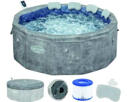 Lay-Z-Spa Carrara Whirlpool mit Zubehör