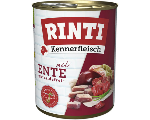 Hundefutter nass RINTI Ente 800 g
