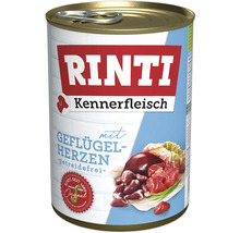 Rinti Hundefutter Dose mit Geflügelherzen