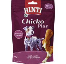 Rinti Chicko Plus Hähnchenschenkel Hundesnack 80g Packung
