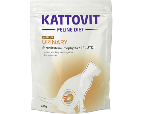 Katzenfutter trocken Kattovit Urinary Huhn 400 g Katzenfutter trocken Kattovit Urinary Huhn 400 g