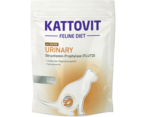 Katzenfutter nass Kattovit Urinary Huhn1250 g Katzenfutter nass Kattovit Urinary Huhn1250 g