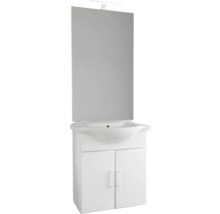 Waschbeckenunterschrank mit Spiegel und Beleuchtung für das Badezimmer