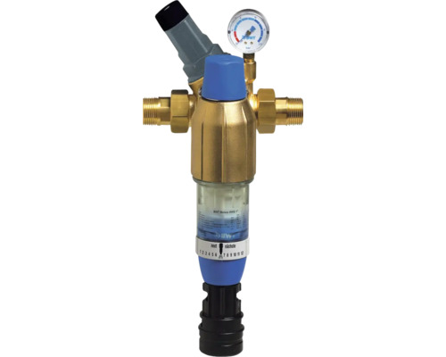 Hauswasserstation mit Manometer zur Wasseraufbereitung