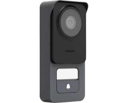 Philips Türklingel mit Kamera und Klingelknopf