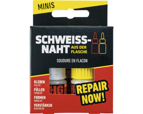 Schweißnaht aus der Flasche Minis Reparaturset