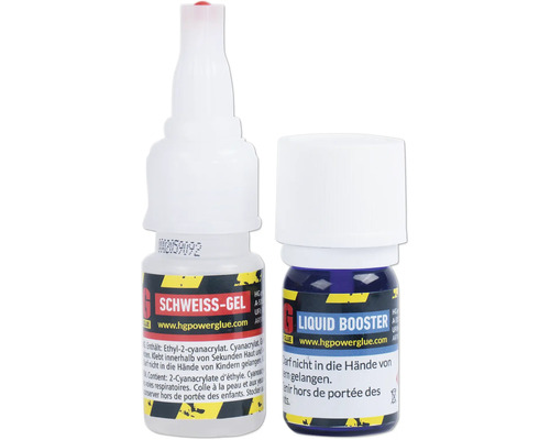Schweiß-Gel und Liquid Booster Klebstoff Set