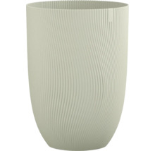 Blumentopf mit Rillenstruktur