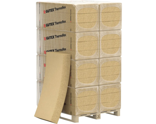 Palette mit GUTEX Thermoflex Dämmplatten