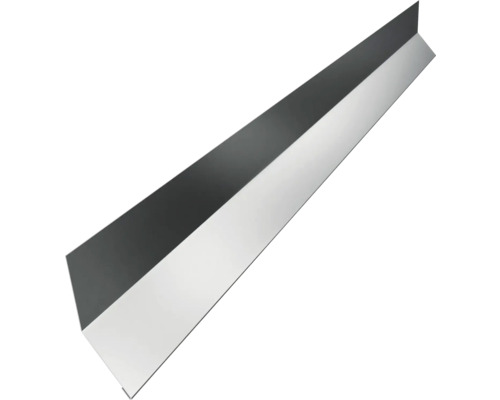 PRECIT Wandabschlußprofil gerade für Trapezblech Zink 1000 mm x 30 mm x 0,5 mm Winkelprofil aus Metall