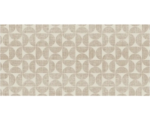 Tapete mit geometrischem Halbkreis-Muster