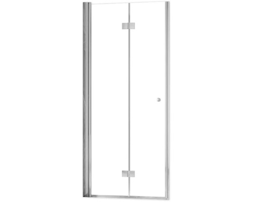 Duschtür mit Rahmen und Griff