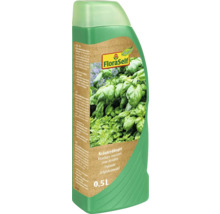 FloraSelf Kräuterdünger in einer 0,5 Liter Flasche