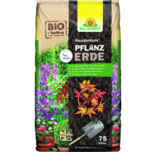 Neudorff NeudoHum Pflanzerde im 75 Liter Sack mit Hinweisen zu torffrei, vegan und Naturschutzbund-Empfehlung