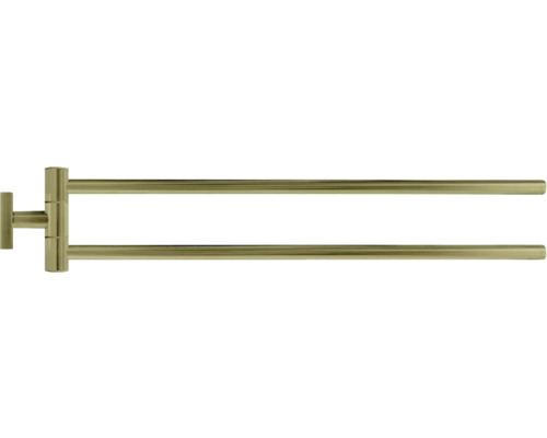 Schwenkbarer Handtuchhalter mit zwei Stangen