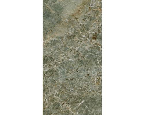 Nahaufnahme einer Natursteinfliese mit marmorierter Struktur