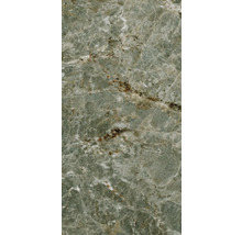 Nahaufnahme einer Marmorplatte mit verschiedenen Mustern