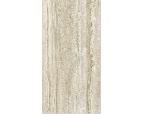 Fliese mit Travertinoptik