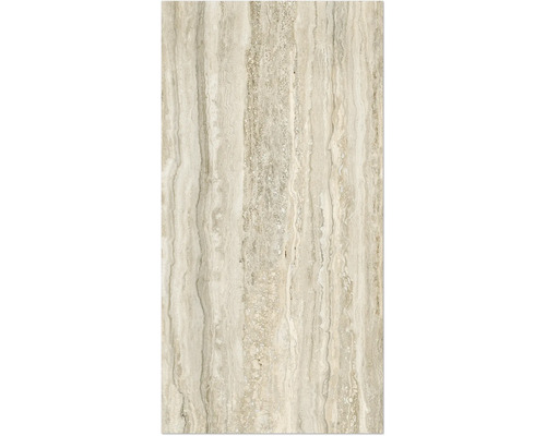 Travertinfliese mit natürlicher Maserung