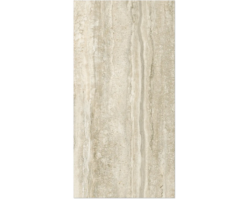 Travertinfliese mit natürlicher Textur