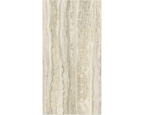 Keramikfliese mit Travertinoptik