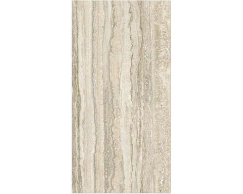 Travertinfliese mit natürlicher Maserung