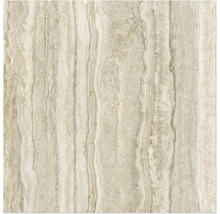 Beige Bodenfliese mit Travertinoptik