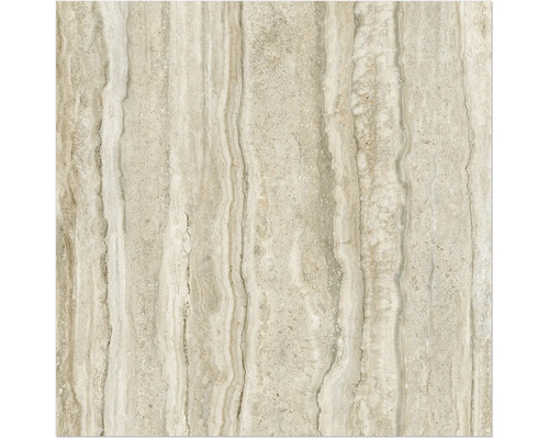 Keramikfliese mit Travertinoptik