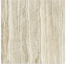 Beige Bodenfliese mit Travertinoptik